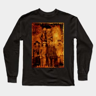 Portrait of Allman Brothers band Long Sleeve T-Shirt